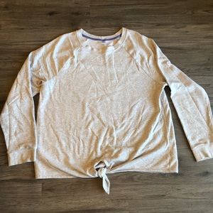 Old navy tie front sweatshirt